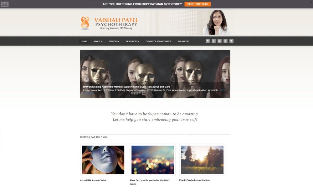 Vaishali Patel Psychotherapy - SM101
